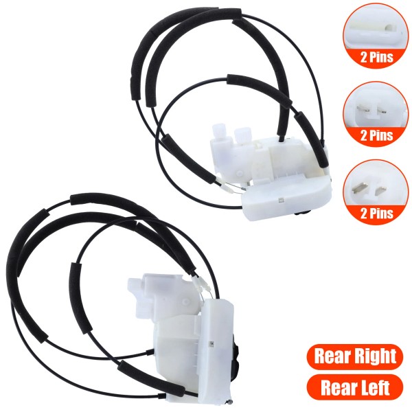 1st_auto_parts For Nissan Pathfinder Rear Left&Right Side 2x Door Lock
