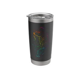 Colorful Fish with Hat Aquatic Fashion Stainless Steel Insulated Tumbler