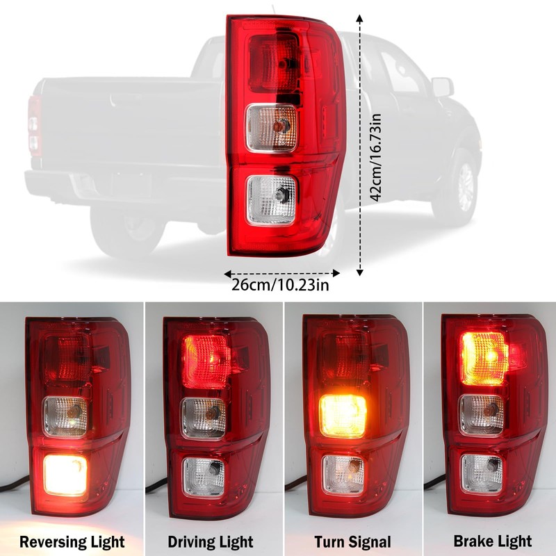 Tail Light Assembly Compatible with 2019 2020 2021 2022 2023