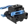 SIRUI Universal Camera Baseplate with Dual 15mm Rod Rail Clamp