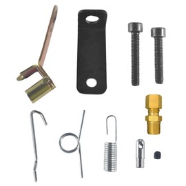 JSCJCAS Carburetor Throttle Linkage Kit for Honda GX160 GX200 Clone BSP go Kart Throttle Cable kit