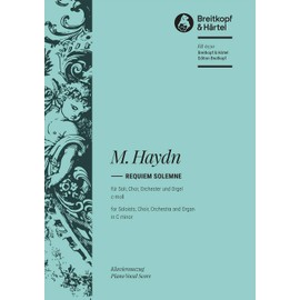 Requiem solemne in C minor - Soloists, mixed choir and orchestra - vocal/piano score - (EB 6330)