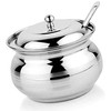 Rastogi Handicrafts Stainless Steel Storage Capacity 200 ml Pot for