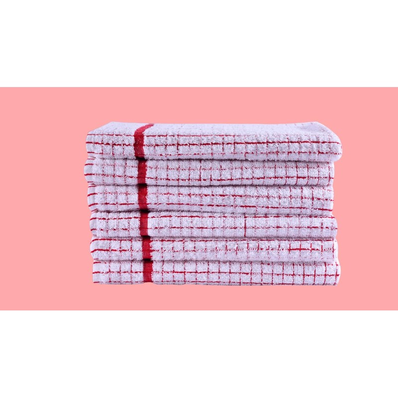 QUALITY HOME TEXTILES 100% Cotton Super Soft Terry Towelling Tea