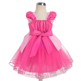 Lito Angels Princess Dress Up Costume Summer Fancy Dresses for Little Girls with Accessories Size 5-6