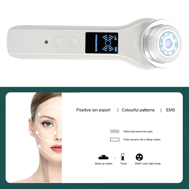 EMS Photon Light Therapy Face Machine Anion Cleaning Lifting Skin