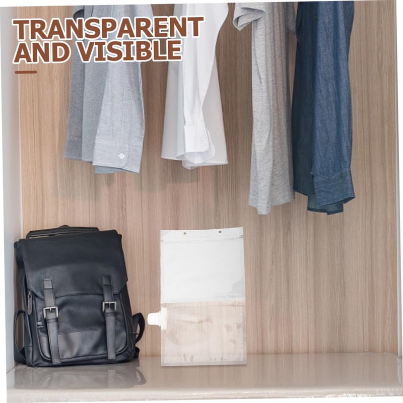 jojofuny 20pcs Reusable Moisture Absorbers Bags Hanging Dehumidifier for Closet