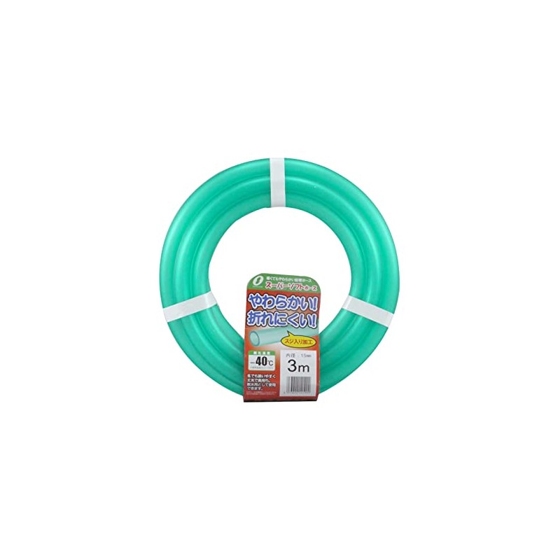 Sanyo Kasei SUS-1520L3G Super Soft Hose Tube, 0.6 x 0.8