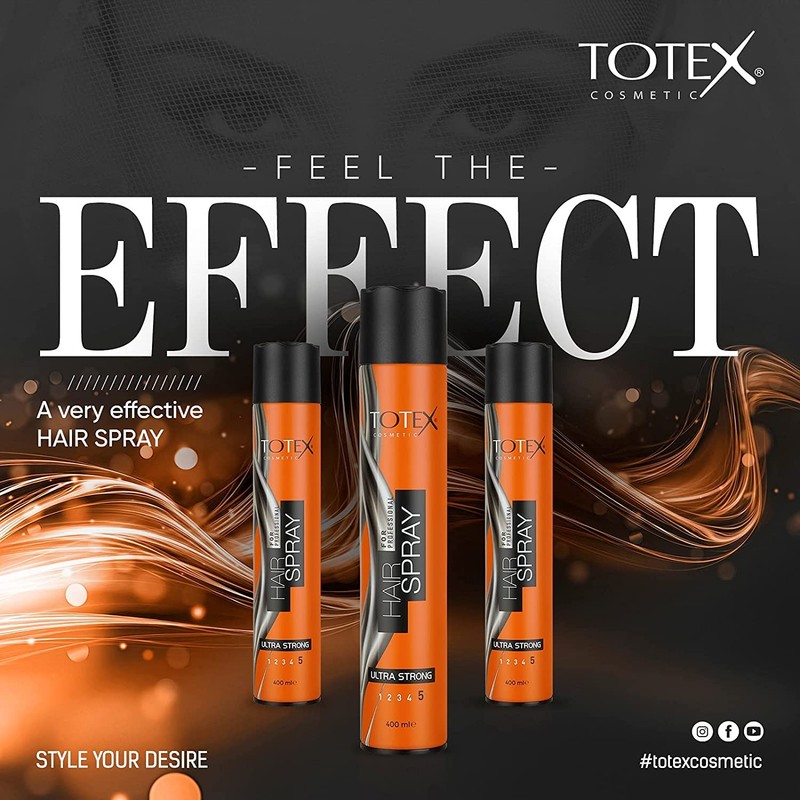 Totex Premium Hair Styling Powder Wax | Ultra Strong Matte