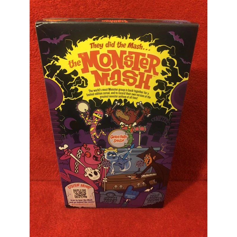 General Mills MONSTER MASH 50th Anniversary Cereal~Limited Edition Family Size