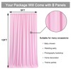 10 ft x 40 ft Wrinkle Free Baby Pink Backdrop