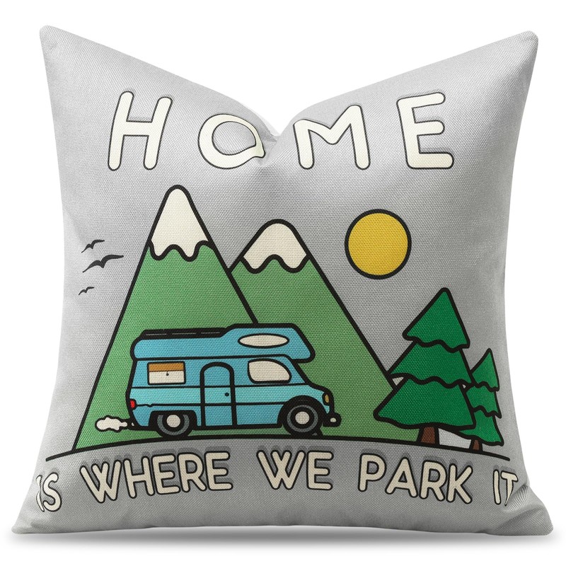 JOTOM Cushion Cover 45x45 cm Motorhome Gadgets Caravan Camping Home