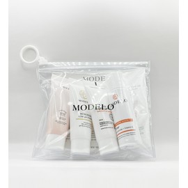 Modelo Travel 4-Piece Kit Travel 4-Piece Set Cleansing Toner Cream Sunscreen Set / 모델로 트래블 4종 키트 여행용 4종세트 클렌징 토너 크림 선크림 세트
