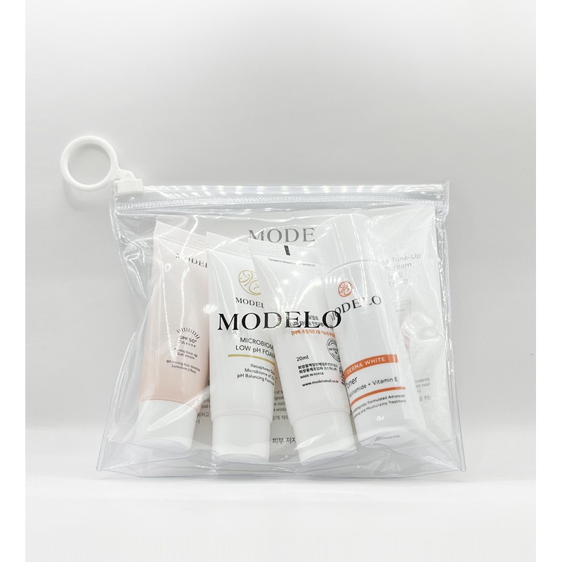 Modelo Travel 4-Piece Kit Travel 4-Piece Set Cleansing Toner Cream