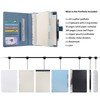 WASON A5 Diary Leather PU Lined Notebook Refillable Paper Journal,