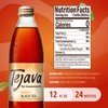 Tejava Peach Black Iced Tea, 24 Pack, 12oz Glass Bottles,