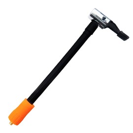 JIARIENBAO Car Tire Inflator Extension Hose Pump Extension Hose Adapter Pipe Air Tyre Tire Chuck with Tyre Pump Hose for Bicycle Motorcycle Car 30CM/11.82IN