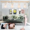 Magesh Portable Pedestal Fan - Foldaway Standing Fan Foldable Desk