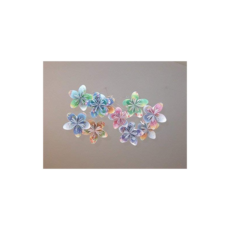 Floral Fantasy Origami Flower Mobile