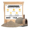 11 lb Masonry Refractory Mortar Rated 2600°F – Fireplace Brick,