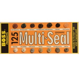 Multiseal 125 (Black) 6-Tubes Sealant Adhesive by Boss/Soudal Accumetric