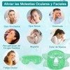 2 Piezas Máscara de Hielo para Ojos y Cara, Mascarilla