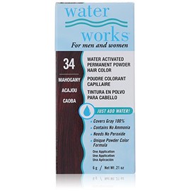 Waterworks Permanent Powder Hair Color #34 Mahogany