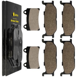 Caltric Front Rear Brake Pads for Yamaha XV1600 Road Star 1600 Mm Limited 2000