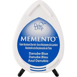 TSUKINEKO Danube Blue Memento Dew Drop Ink Pad