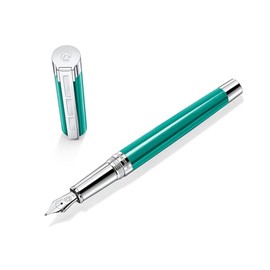 STAEDTLER Initium Resina 9PB1135M Fountain Pen Turquoise Precious Resin M Made in Germany with Elegant Gift Packaging
