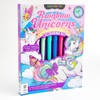 Hinkler Kaleidoscope Colouring Kit Rainbow Unicorns