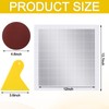 Yaocom 4 Pcs 12x12 Inch Drywall Repair Kit Self Adhesive