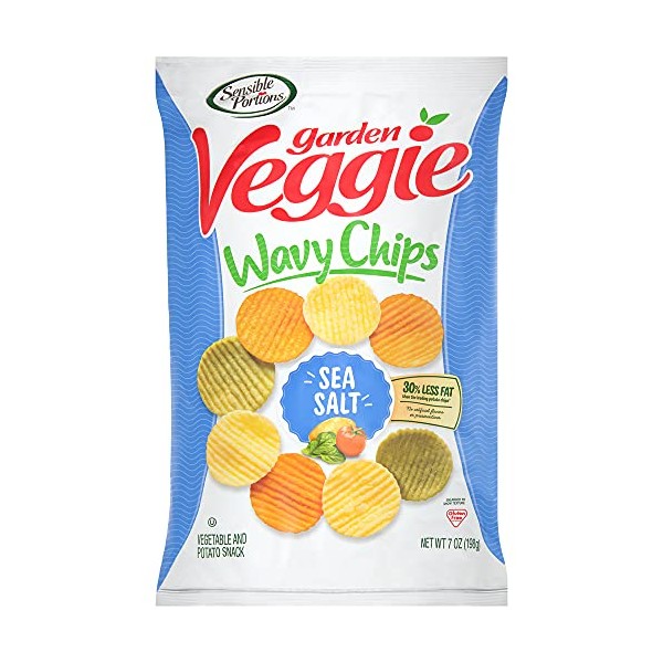 Sensible Portions Garden Veggie Chips, Sea Salt, 7 Oz 6