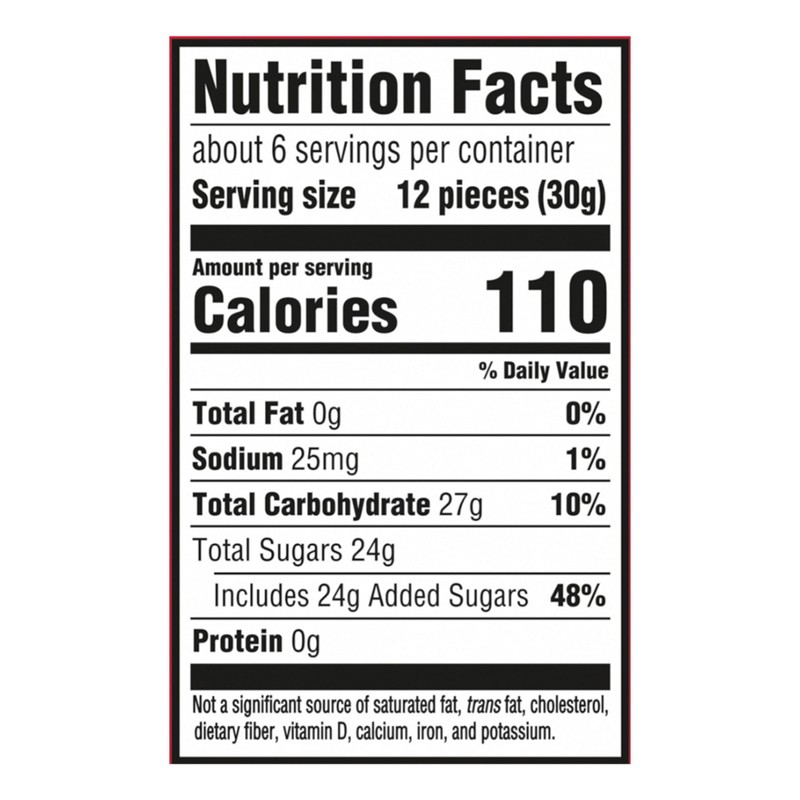 SOUR PATCH KIDS Soft & Chewy Valentines Day Candy, 6.8