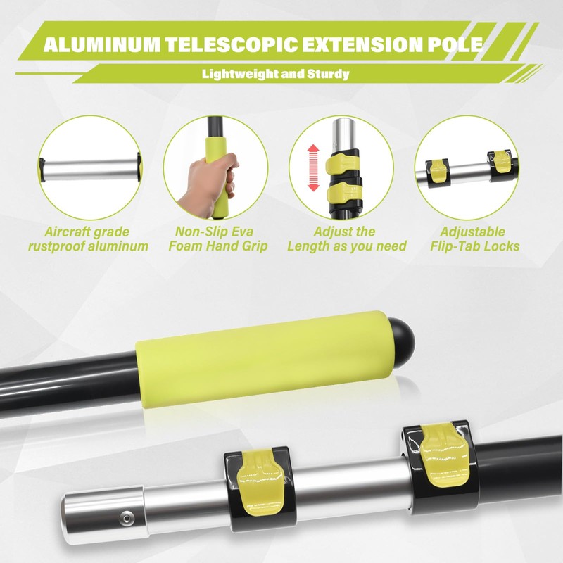 Extendable attic Pull Rod,attic Pull Down Hook,attic Ladder Pull Down