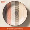 Sweese 6-Pack Ceramic Pasta Bowls, Neutral Extra Large 30 Fl