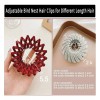 Xing Chen Hai Yang 7 Uds Zabernim Hair Holder, Nido