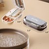 DUBSTAR Pill Cutter Splitter for Cutting Multiple Pills, 1/2 1/4