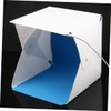 FELTECHELECTR Mini Photo Light Box 20cm Portable 4 Backdrops for