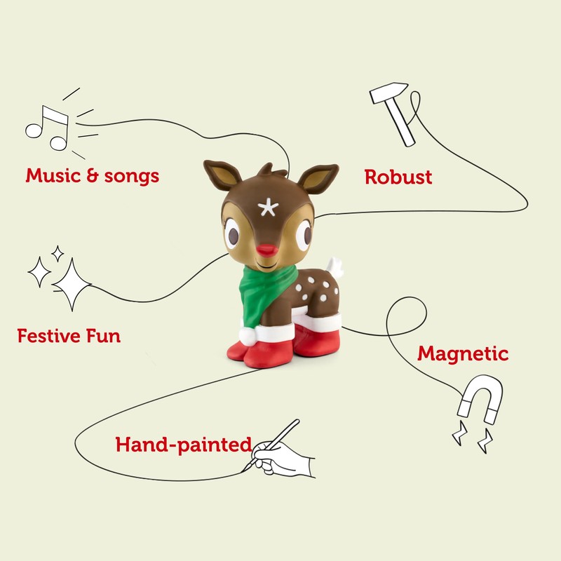 tonies Christmas Songs and Carols Remixed, for use with Toniebox