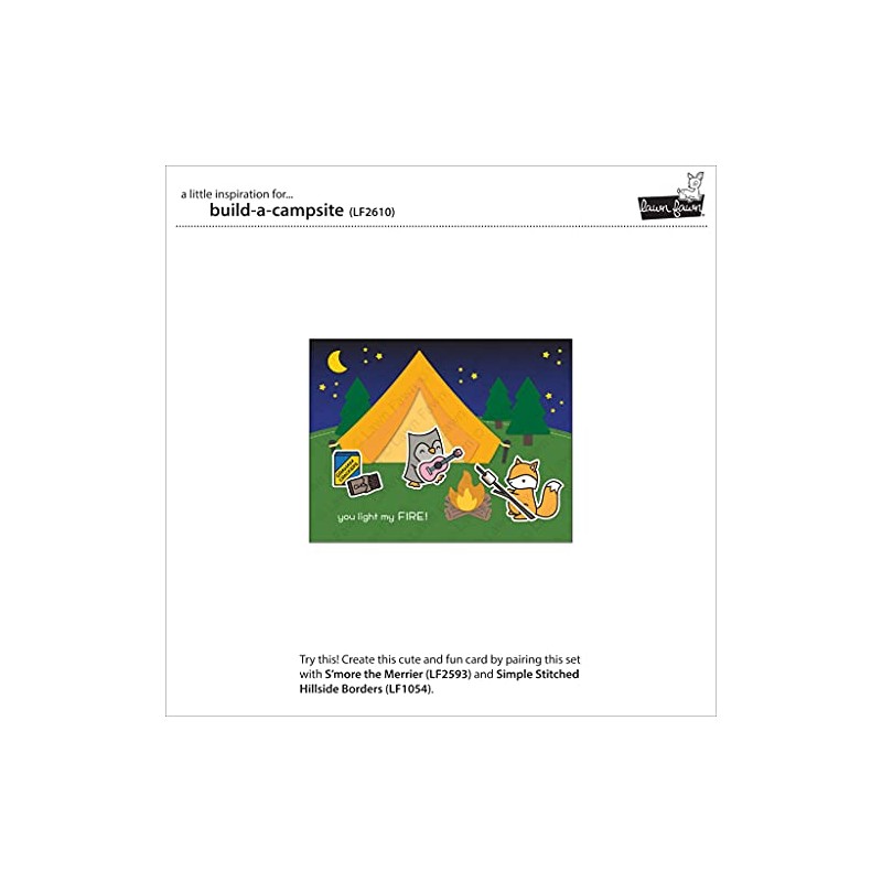 Lawn Cuts Custom Craft Die-Build-A-Campsite