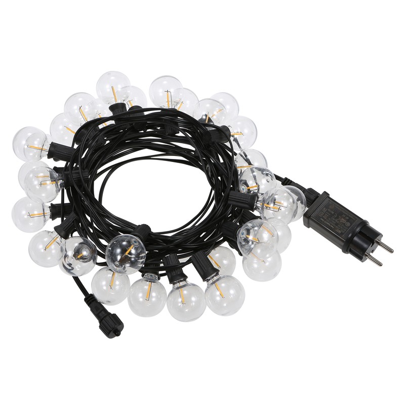 Neoglint 10.9M/35.7Ft G40 Outdoor String Lights 30+2(Spare) LEDs Globe Bulbs