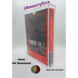 Resident Evil 2 Pix N Love Disc Video Game Acrylic Display Case Protector 4mm