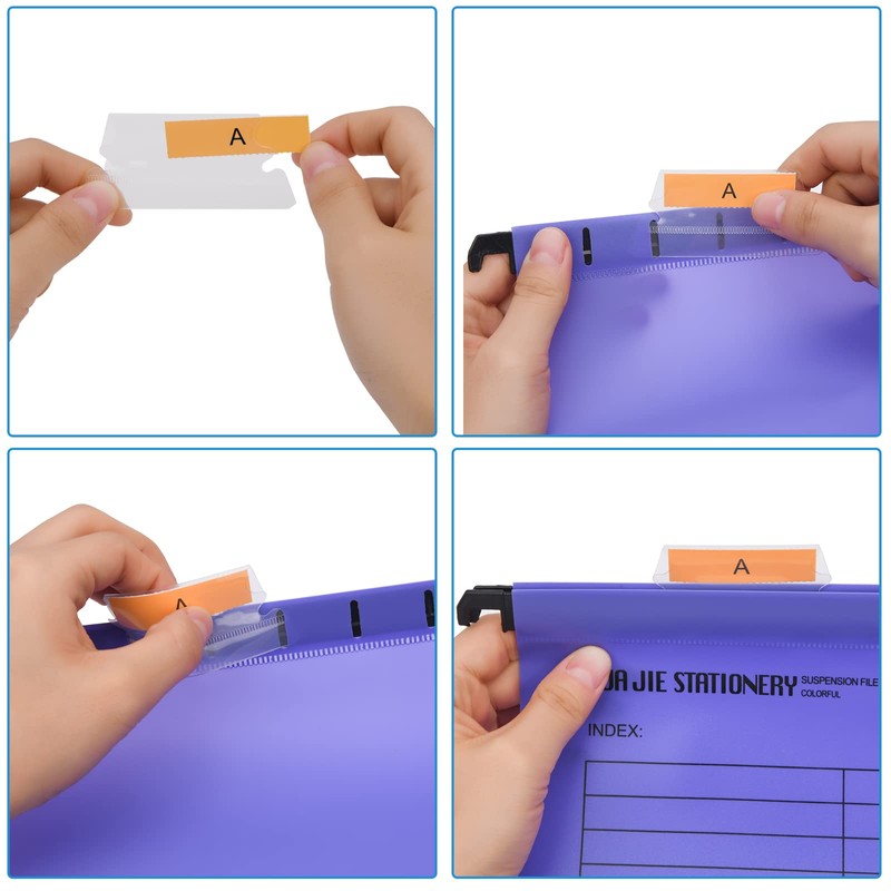 MerryNine A4 Hanging Files Polypropylene Filing Cabinet Hanging Files with