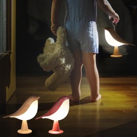 VoMii Samll Lámpara de mesa para pájaros (2 unidades)