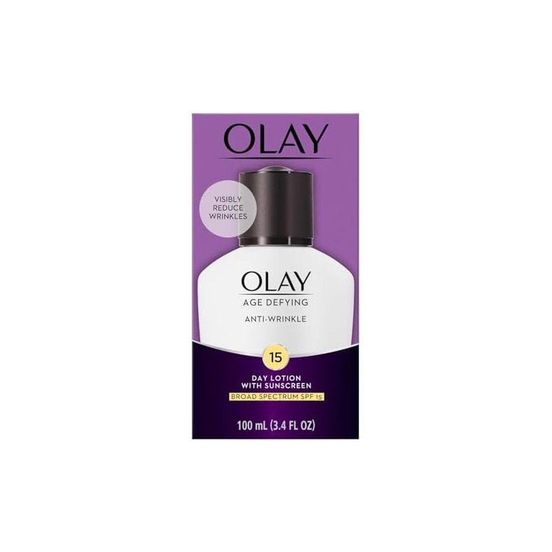 OLAY ANTI-WRINKLE UV LOTION Size: 3.4 OZ