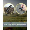 Ultralight Backpacking Trowel Aluminum Shovel Small Potty Multitool with Longer
