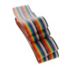 Fielect Rainbow Wire Flat Rainbow Ribbon Jumper Cable Wire 20Pin