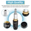Downstream Soft Wash Sprayer DS Twist Nozzle Adjustable, 0-60 Degree