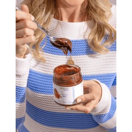 Prolon L-Spread Almond Chocolate Spread | Healthy Low Sugar Keto Snack | Magnesium, Vitamin E, Fiber, Calcium | Gluten-Free, Vegan, Dairy-Free | Plant-Based w/Cane Sugar, & Healthy Fats, 3 Jars